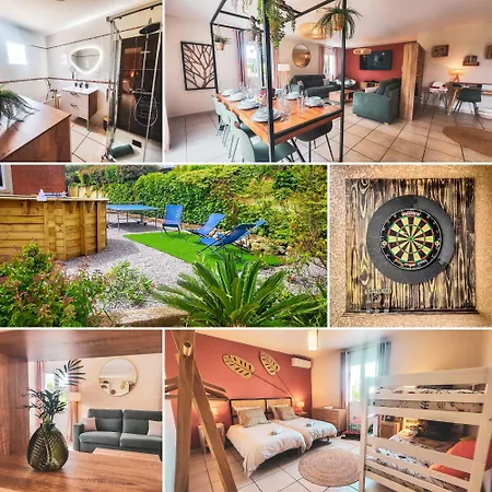 Au Cœur Des Vignes, Aramonie, Piscine Privée Villa *